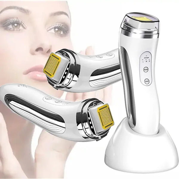 RF Radio Frequency Face Lifting Device Dot Matrix Beauty Massager Home Wrinkle Remover Skin Tightening Facial Massage Machine